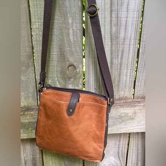 The Sak Pax Leather Snakeskin Patterned Crossbody Bag​​ - Picture 7 of 7